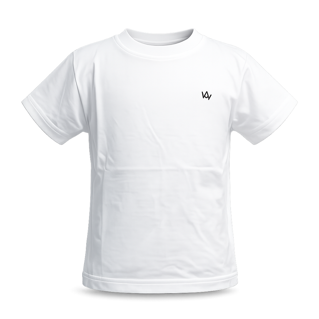 Kinder Mox Essential Crew Tee-White