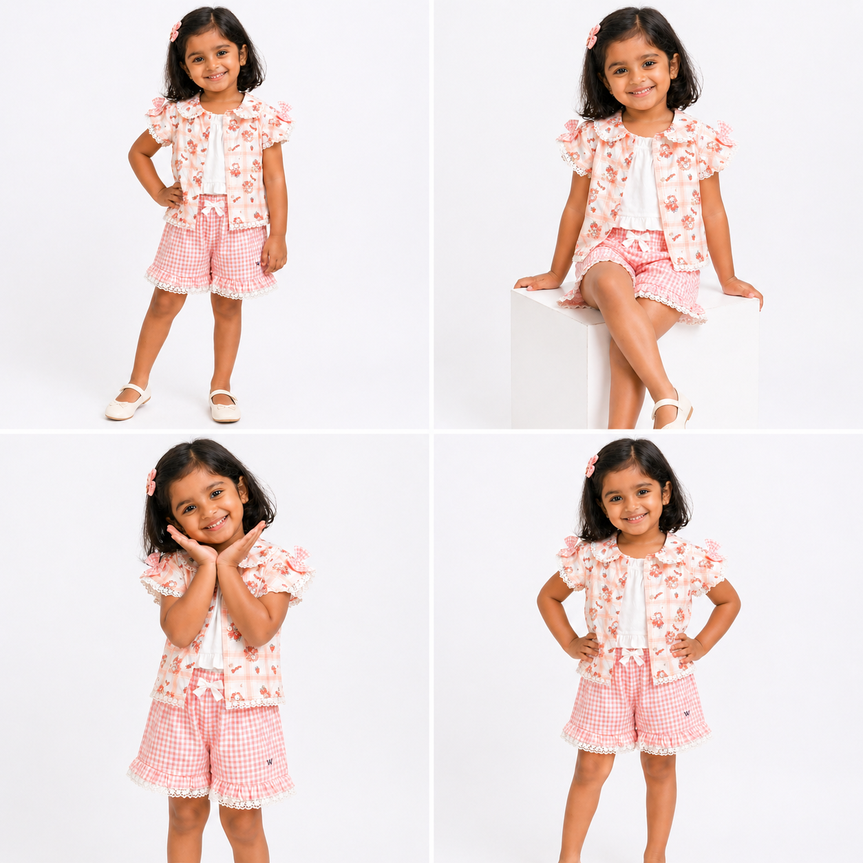 Printed Shirt & shorts set