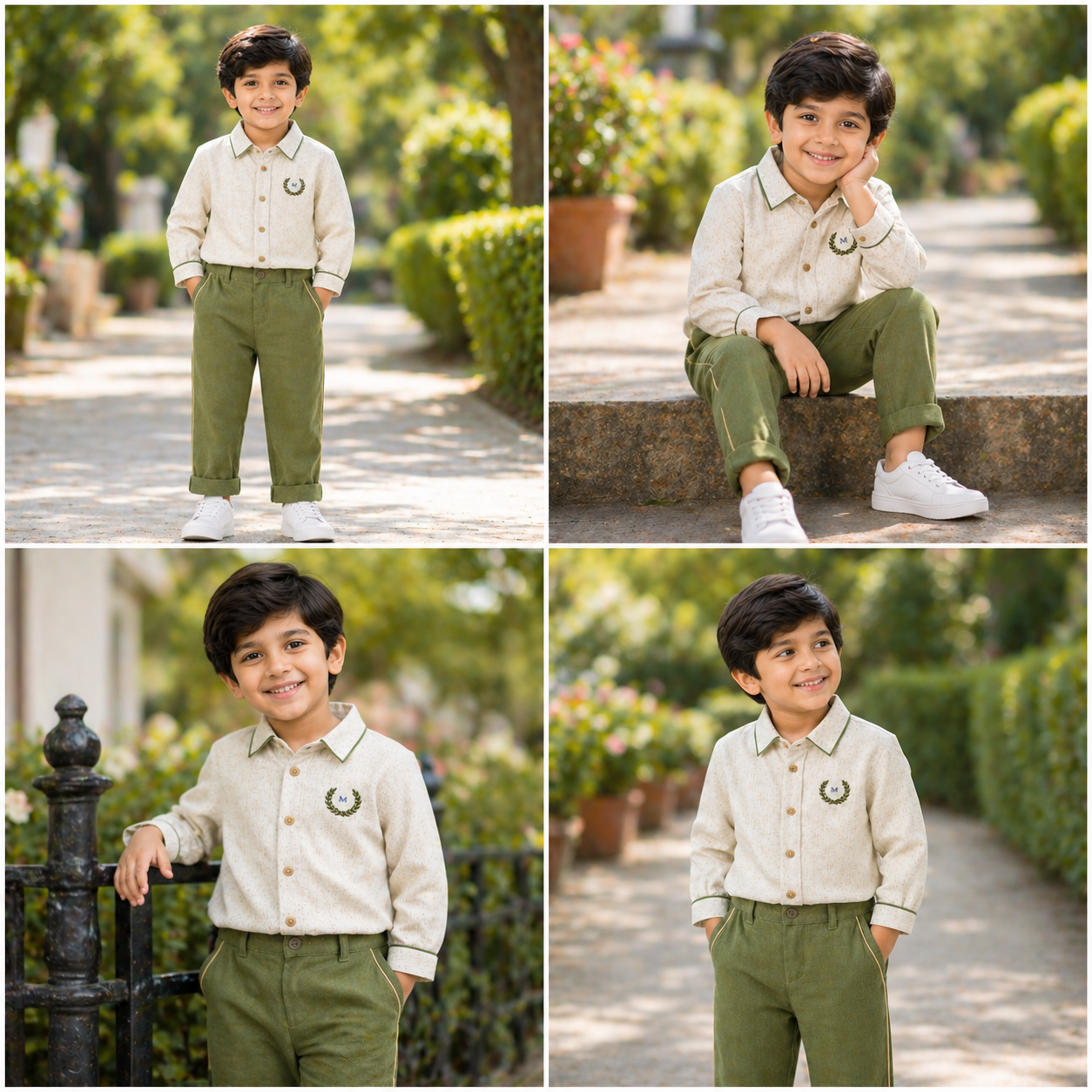 Little Explorer Linen Shirt