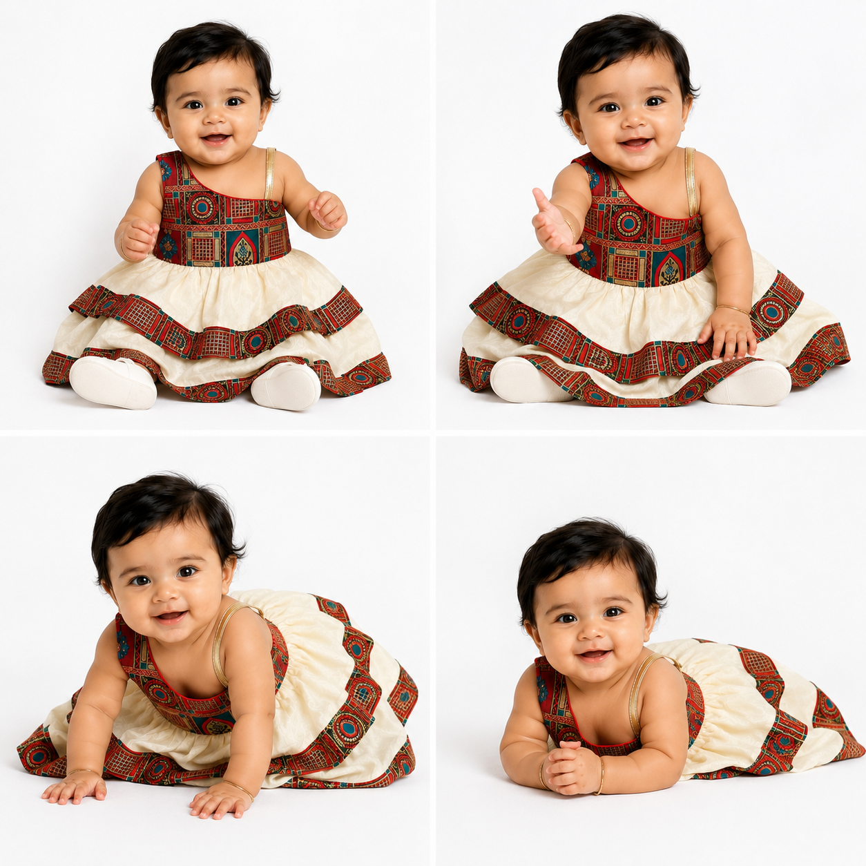 Onam Layered Dress