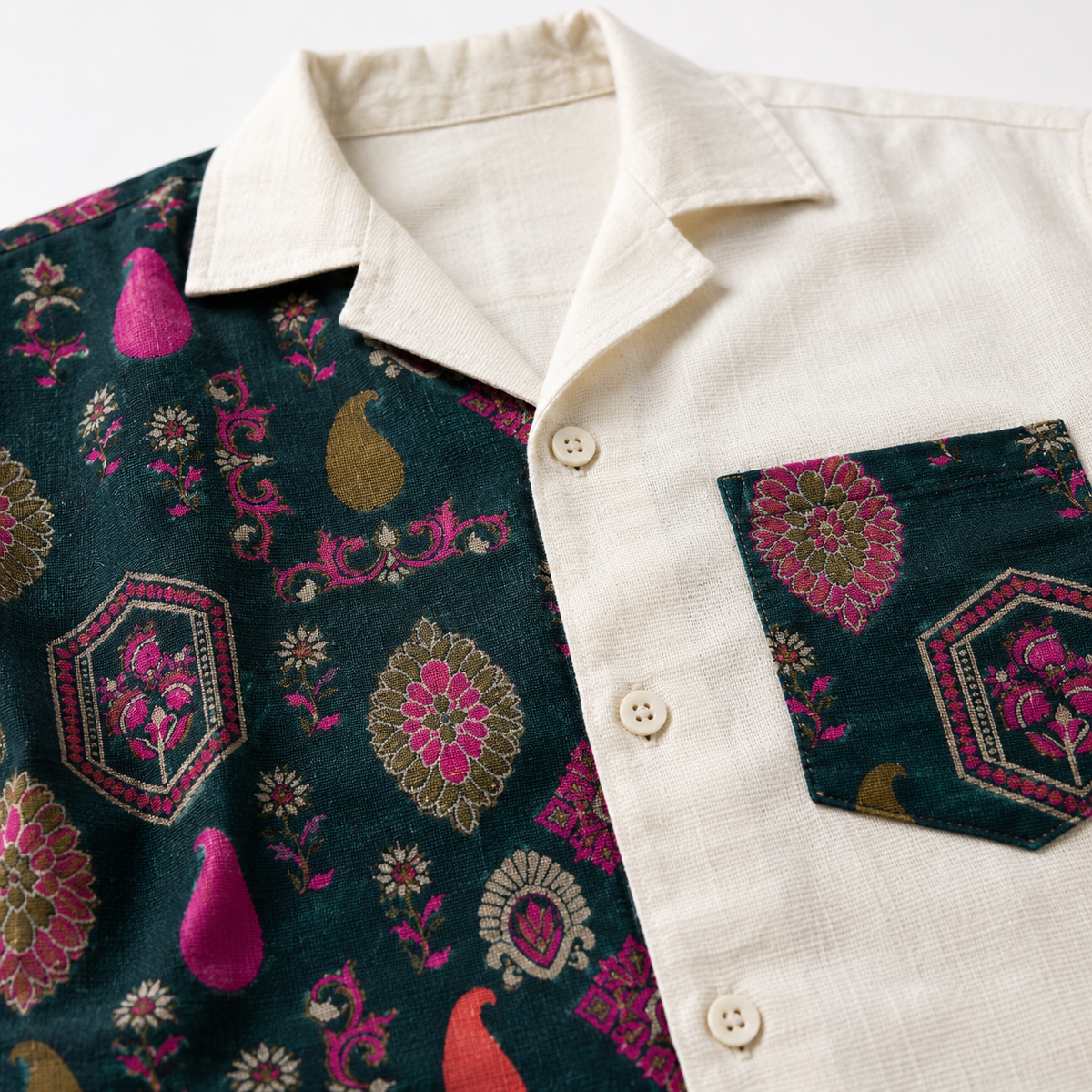 Heritage Half Panel Shirt - Kinder Mòx