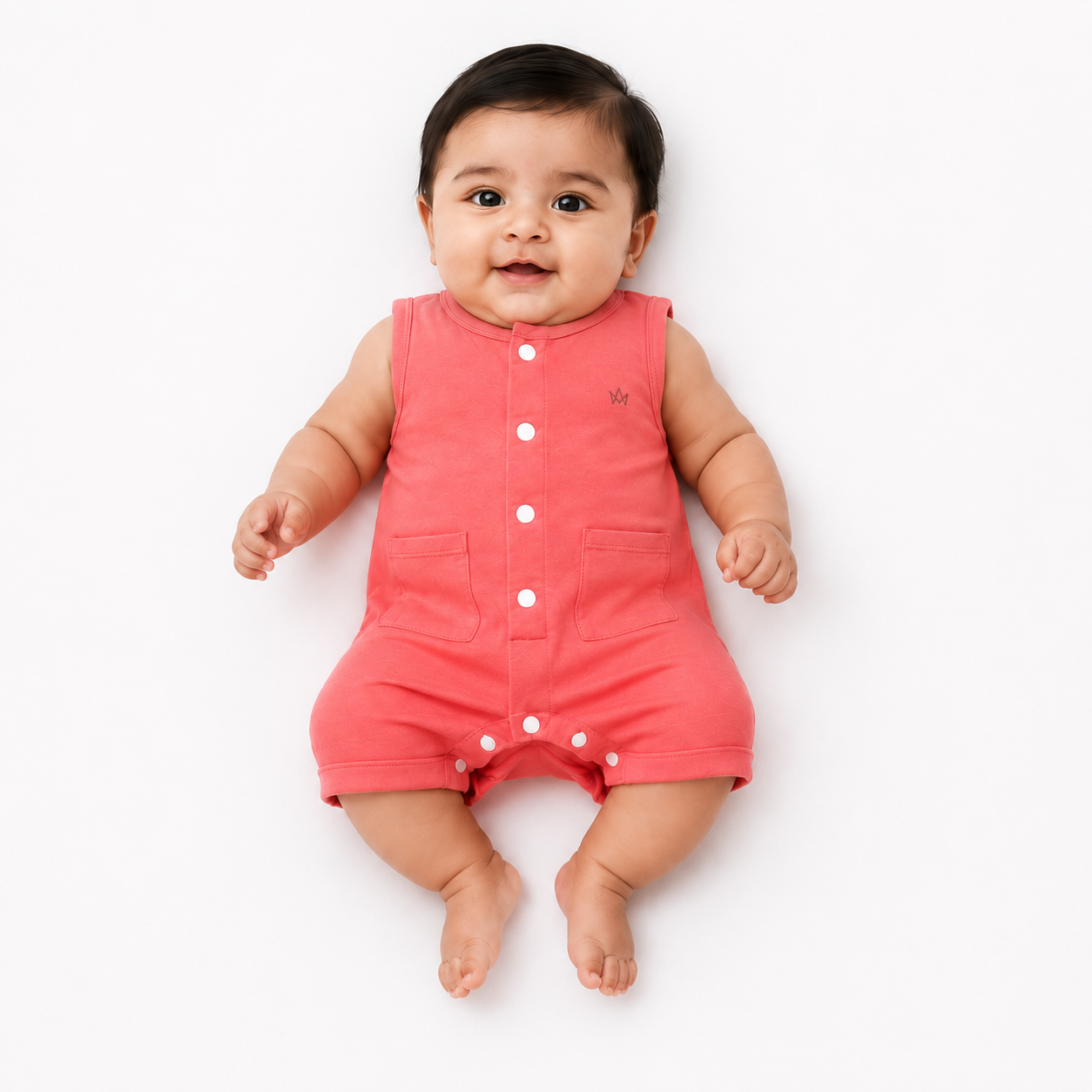 Blush Pocket Romper