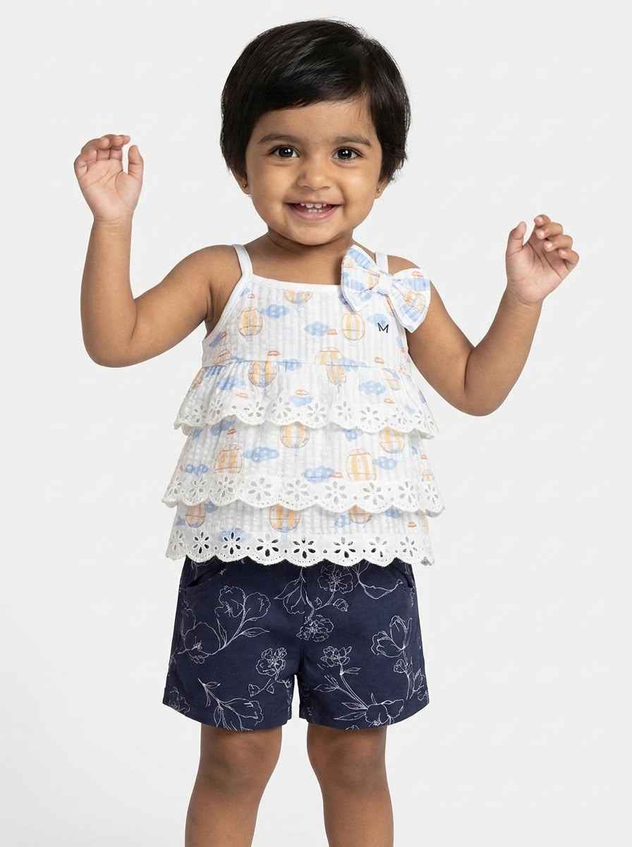 Sky Balloon Lace Tier Set