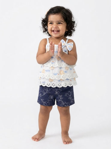 Sky Balloon Lace Tier Set