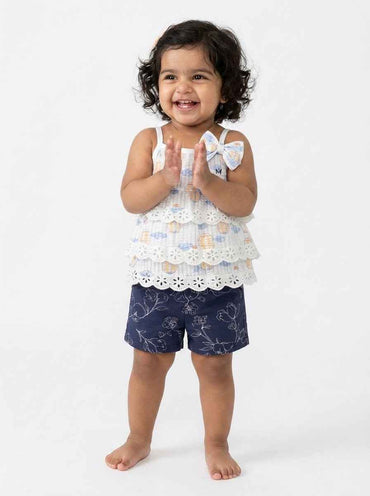 Sky Balloon Lace Tier Set