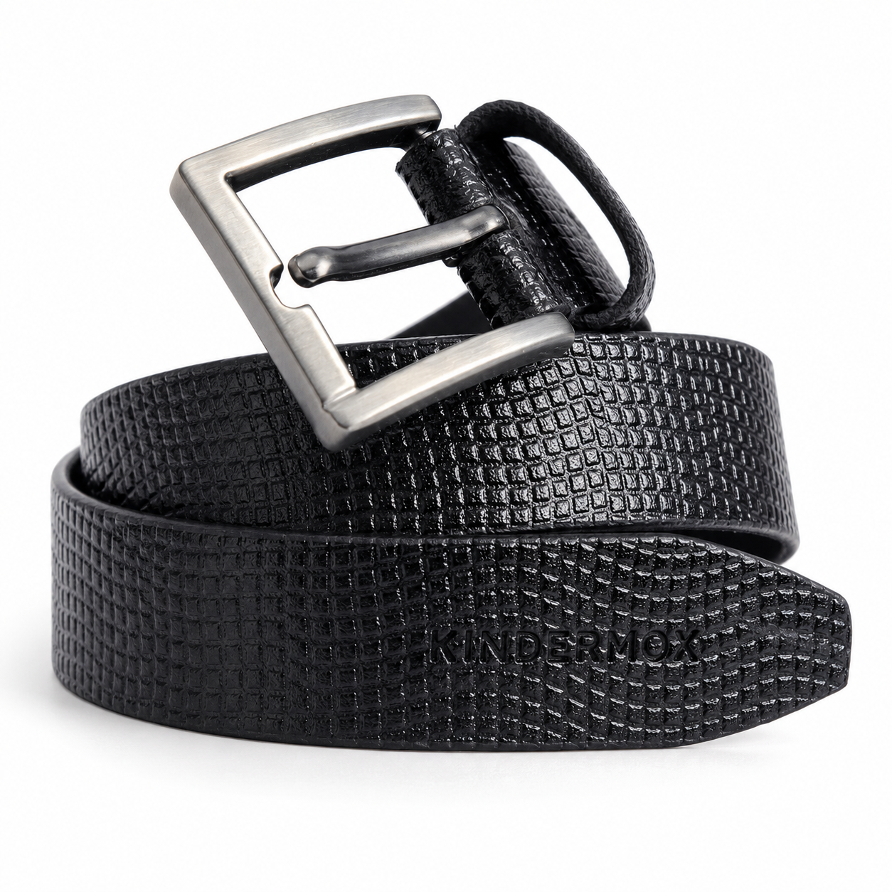 Kinder Mox Textured Leather Belt