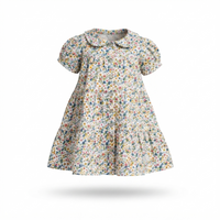 Floral Puff-Sleeve Dress