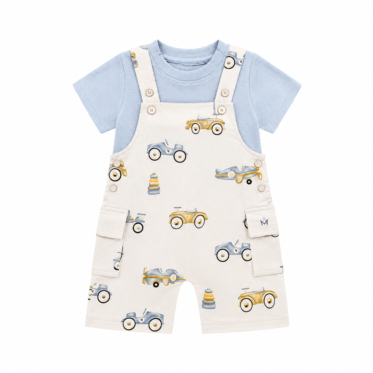 Tee and dungaree