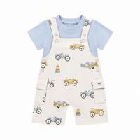 Tee and dungaree