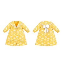 Sailor collared front open frock