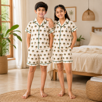Unisex Kids Nightwear Set -Two piece