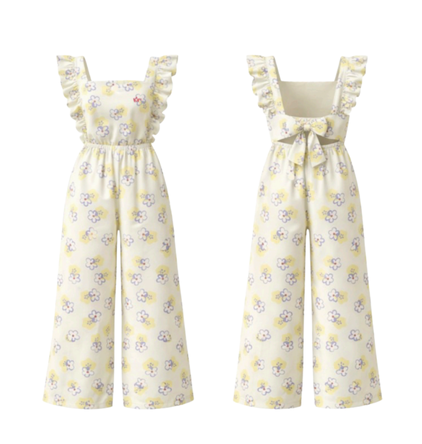 Floral Jumpsuit-One piece