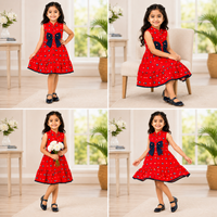 High neck A-line frock-One piece
