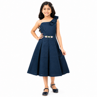 One shoulder frock-One piece