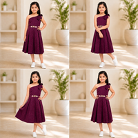 One shoulder frock-One piece