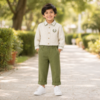 Little Explorer Linen Trouser