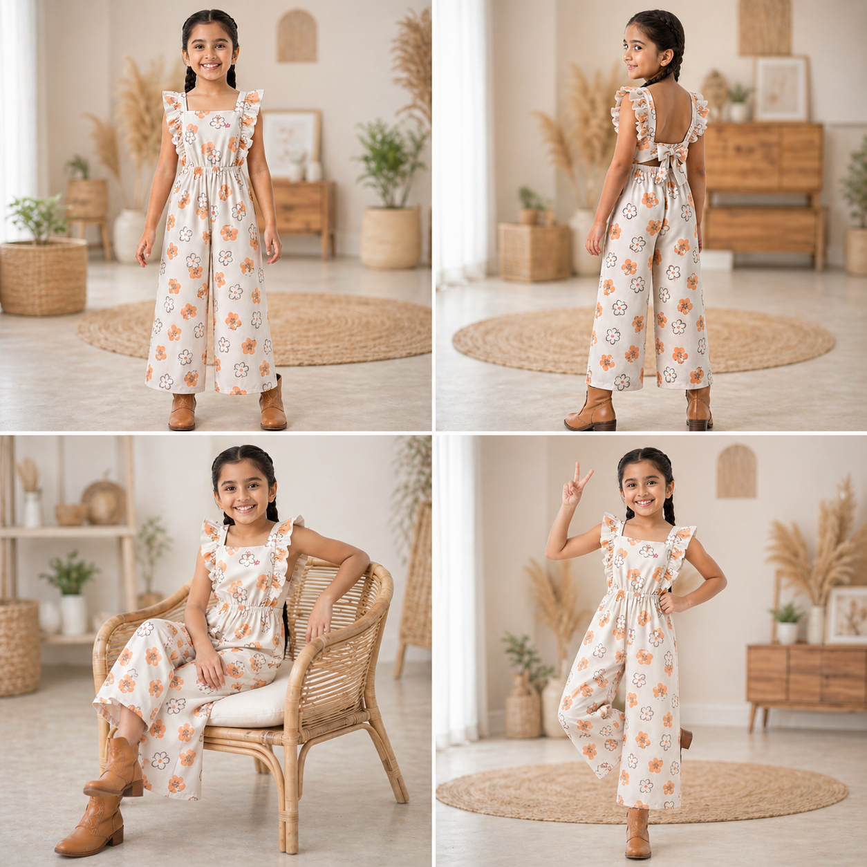 Floral Jumpsuit-One piece