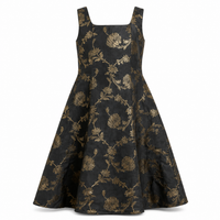 Sleeveless Panel Midi Dress