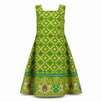 Sleeveless Panel Midi Dress