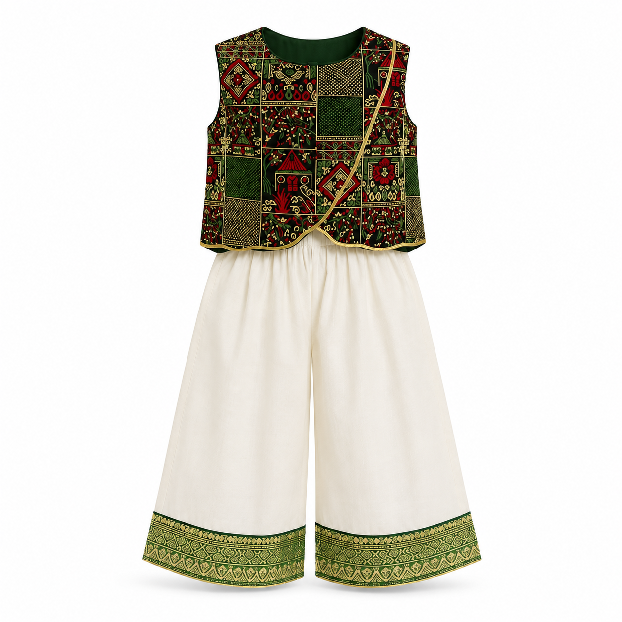 Scalloped Festive Co-ord Set
