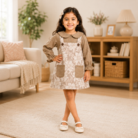 Top with Pinafore Set