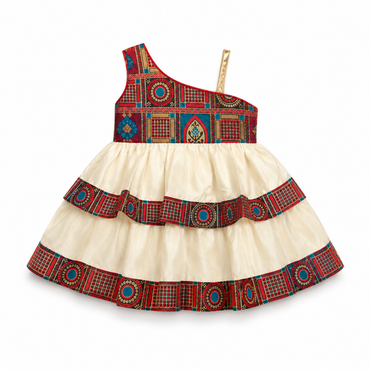 Onam Layered Dress - KinderMox
