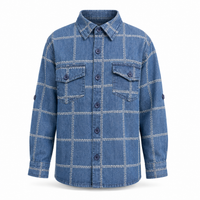 Sky Check Denim Jacket