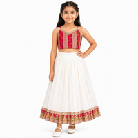 Onam Pink Lehenga Set