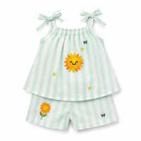 Minty Dream Tie-Up Night Set