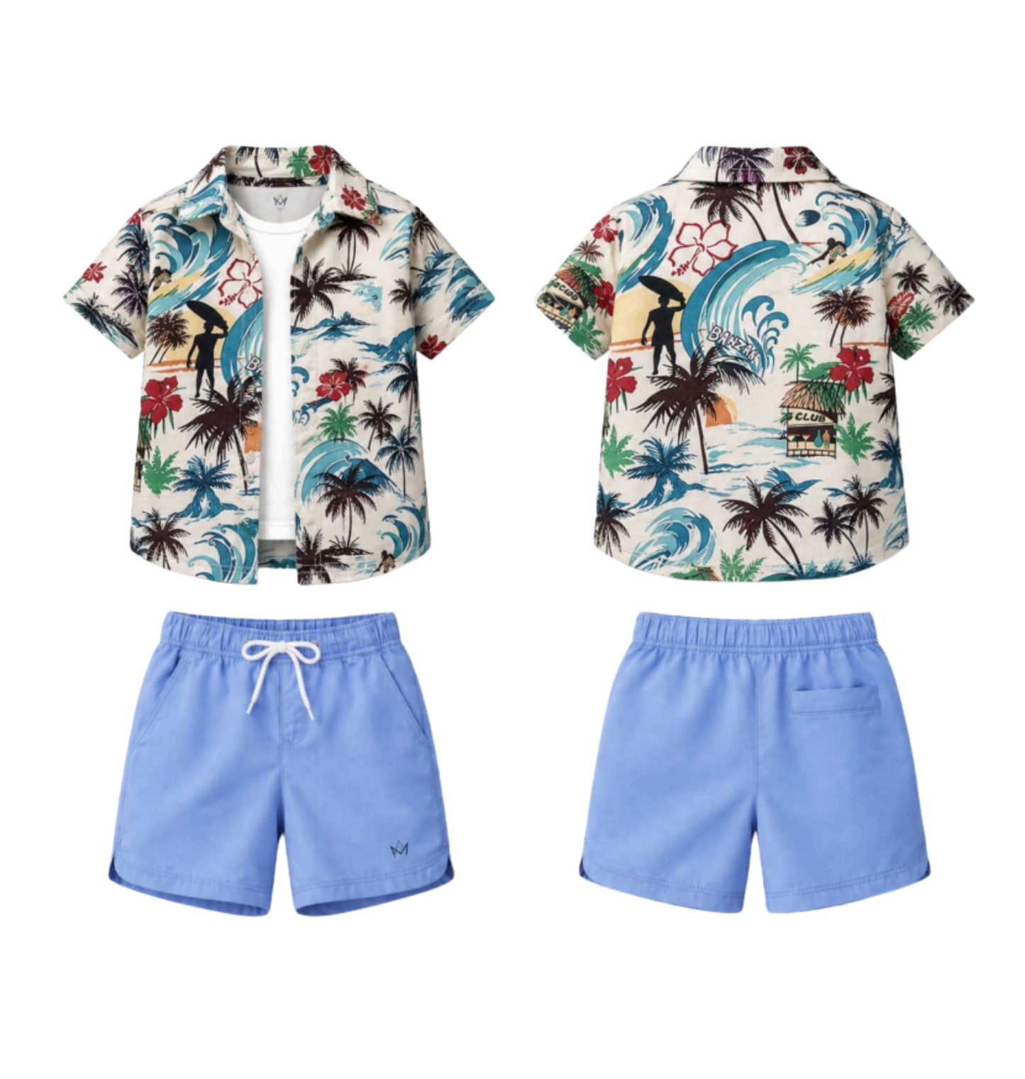 Kids beachwear set