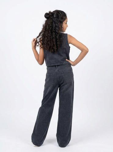 Bow Denim Co-ord Set