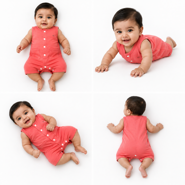 Blush Pocket Romper