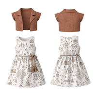 Contemporary Layered Bolero Dress Set