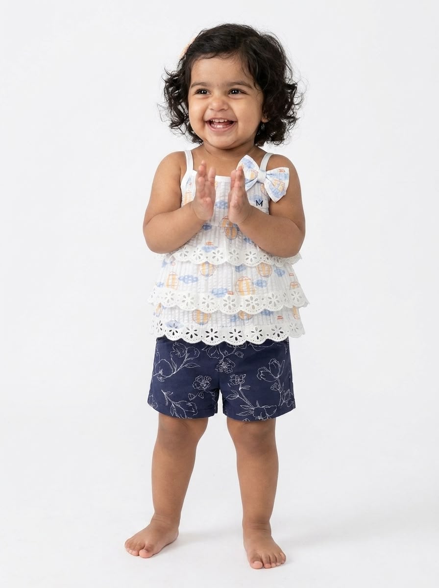 Sky Balloon Lace Tier Set