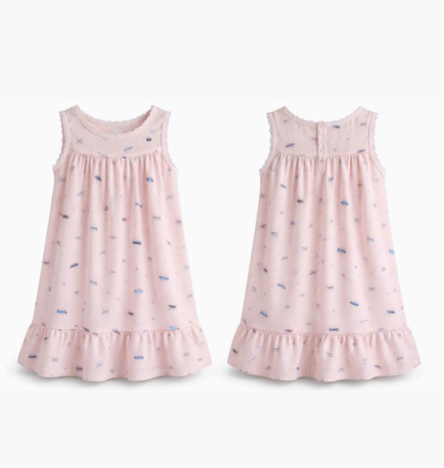 DreamRide Ruffle Hem Sleep Dress