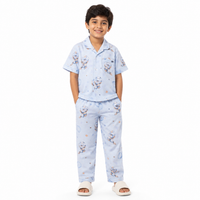 Space Bear Short Sleeve Pajama Set
