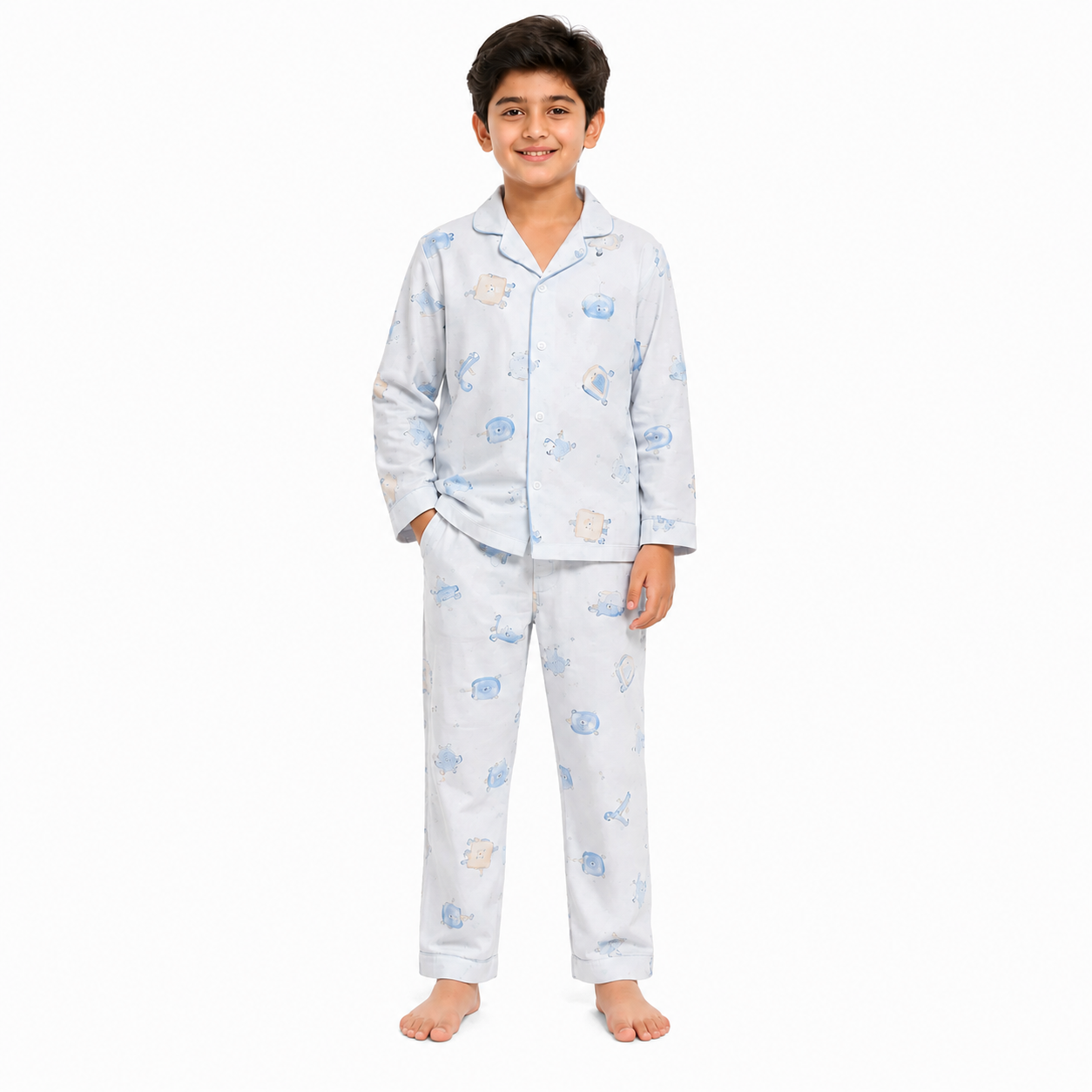 Little Explorer Long Sleeve Pajama Set - Kinder Mòx