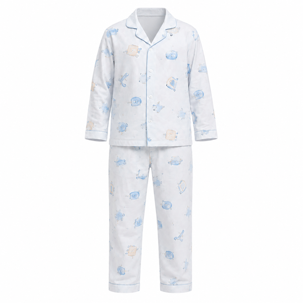 Little Explorer Long Sleeve Pajama Set - Kinder Mòx