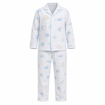 Little Explorer Long Sleeve Pajama Set - Kinder Mòx