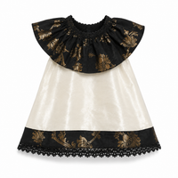 Newborn Ruffle Collar Dress - KinderMox