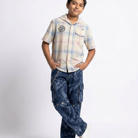 No Rules Club Convertible Cargo Denim Set