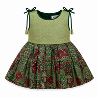 Fusion Ethinic Dress With Coordinate Headband