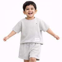 Boys Knit co-ord set (Grey)