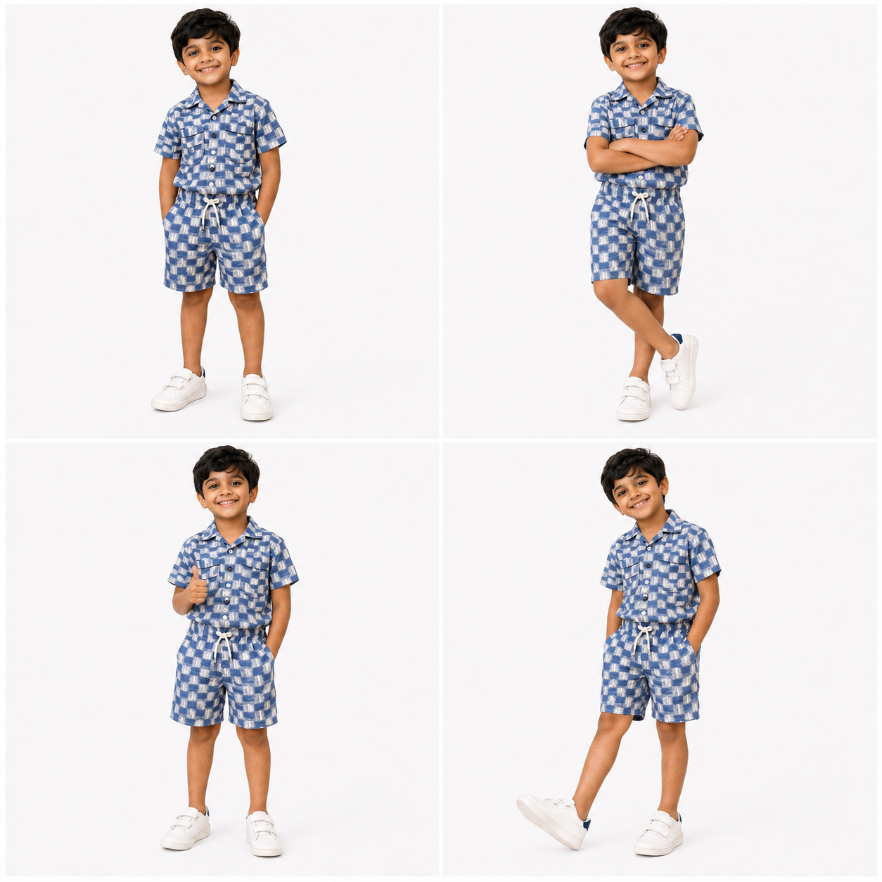 Ocean Breeze Printed Shirt & Short Set