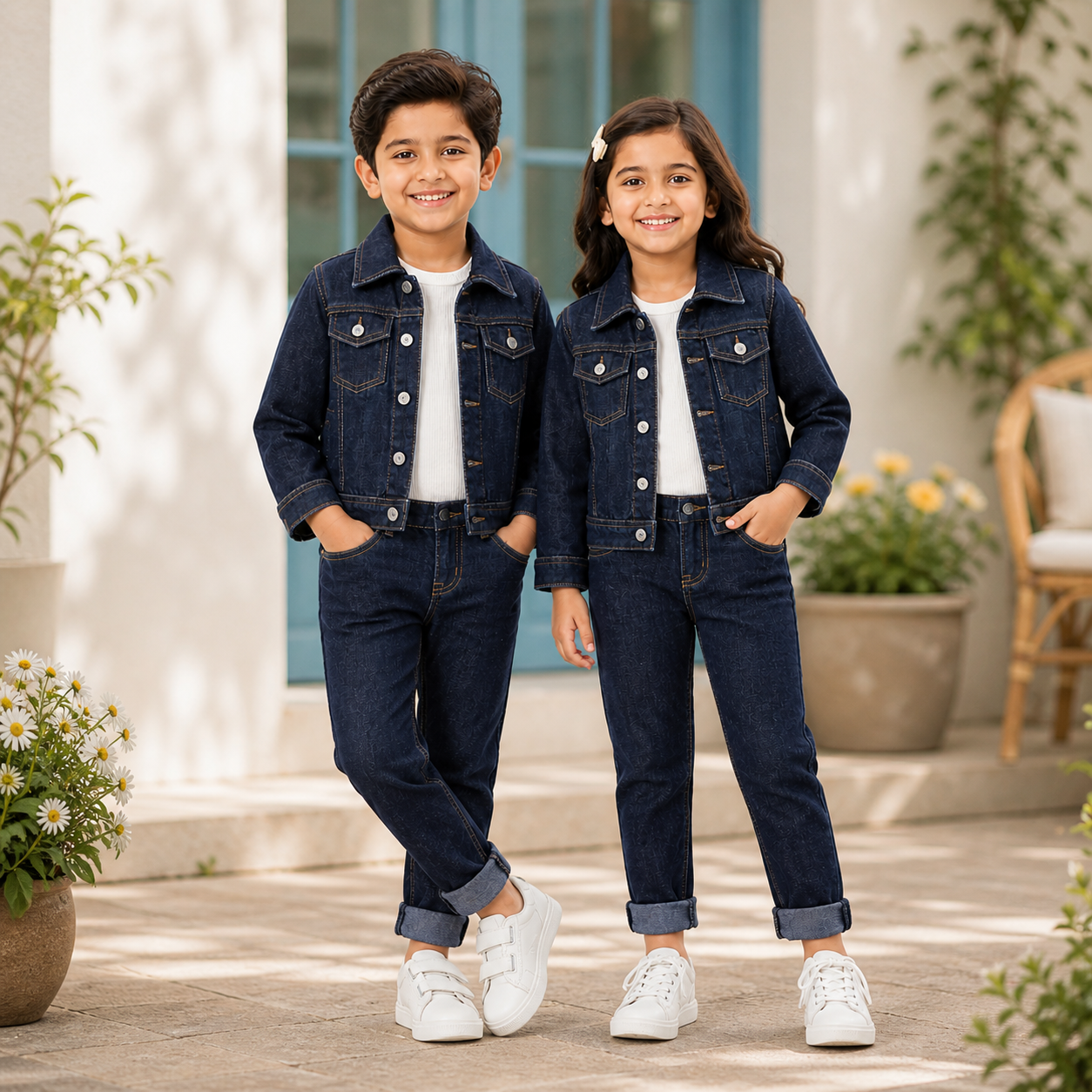 Kinder Mox layered Jacket set