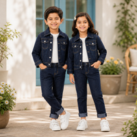 Indigo Heritage Denim Unisex Co-Ord Set