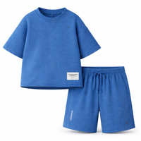Boys Knit co-ord set (Blue)