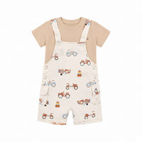 Tee and dungaree