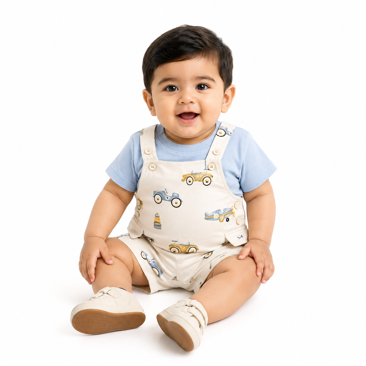 Tee and dungaree