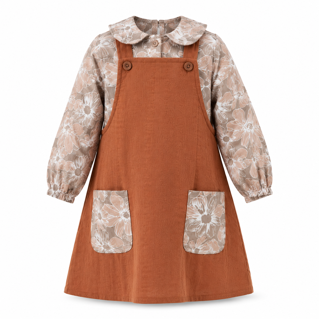 Top with Pinafore Set